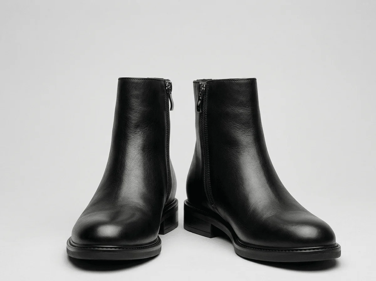 Leather Ankle Boots