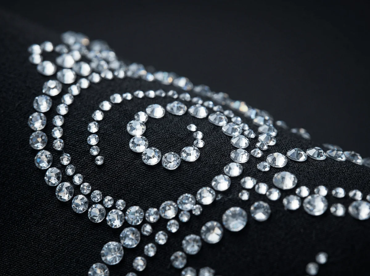 Crystal Embellishment Detail